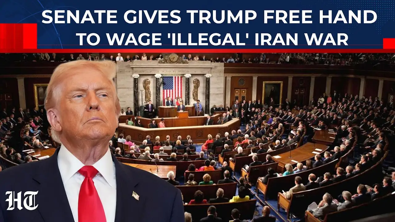 Senate ignores US losses, gives Trump free hand to wage 'illegal' Iran war as army struggles in Gulf